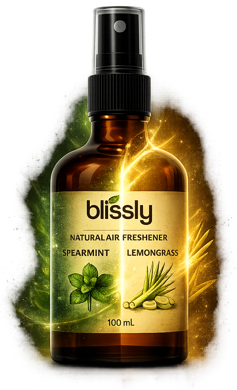 Blissly Spearmint & Lemongrass Natural Bioenzyme Air Freshener 100ml