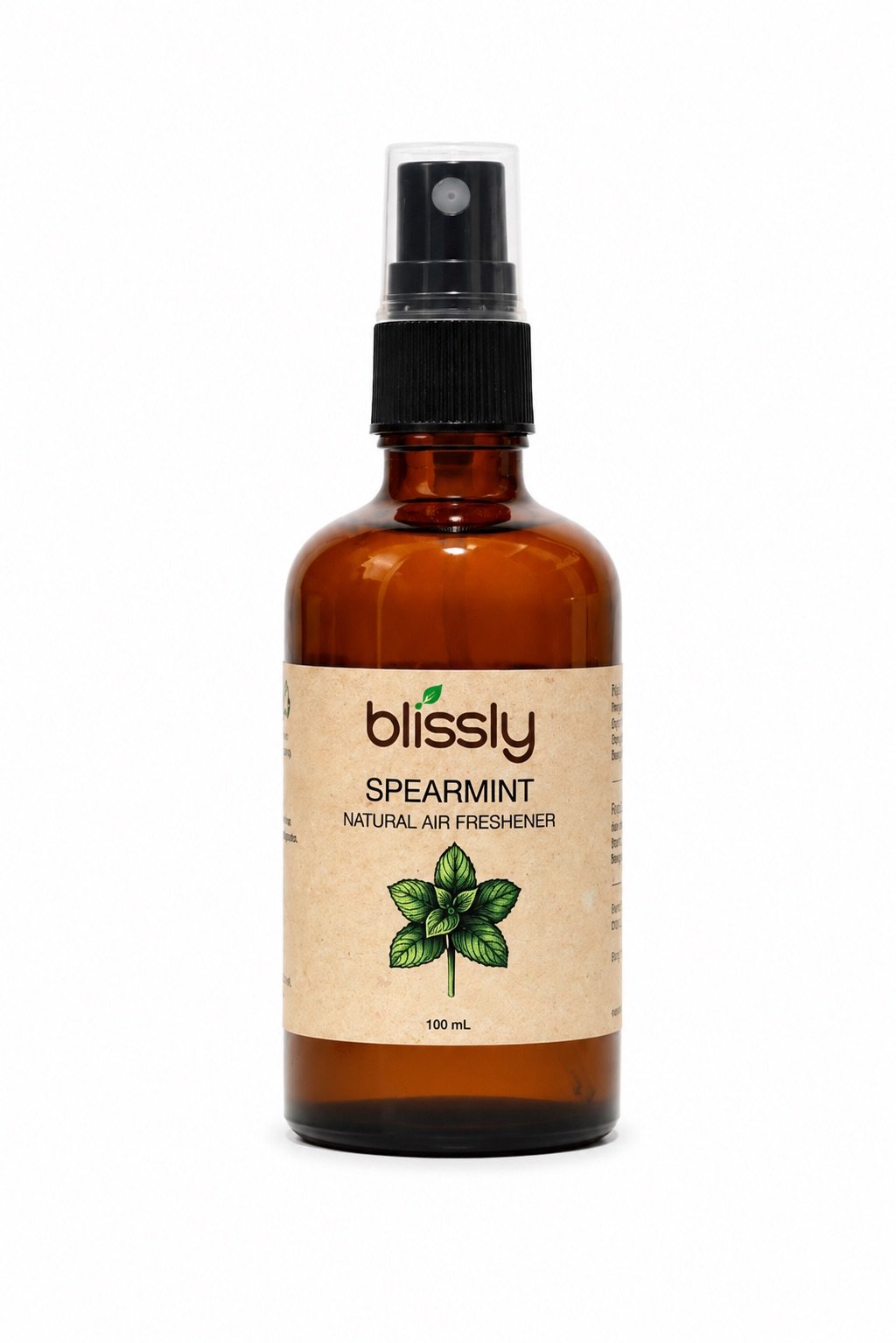 Blissly Spearmint Natural Bioenzyme Air Freshener 100ml